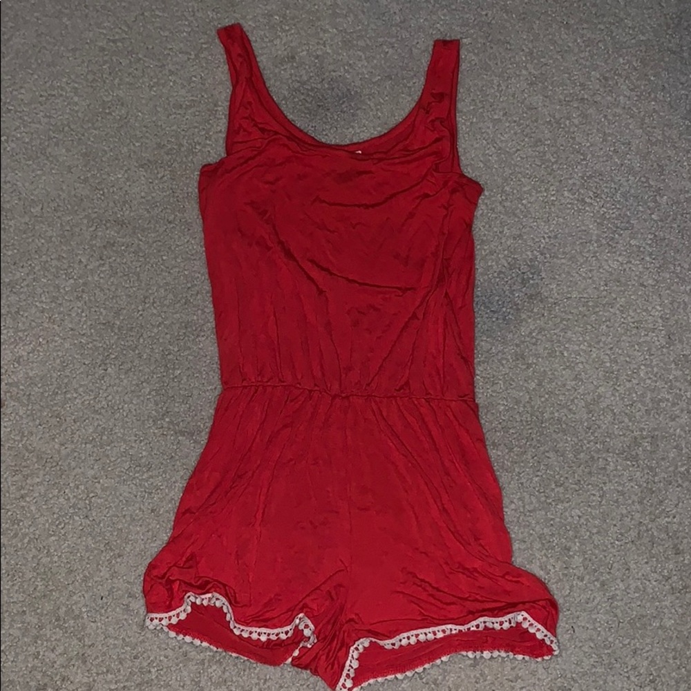 ORANGE ROMPER